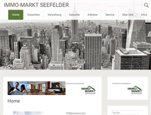 Tablet Screenshot of immo-markt.de